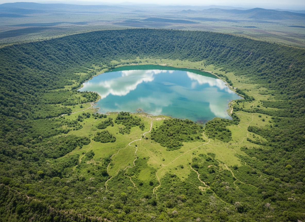 Ngorongoro Aerial